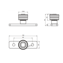 RS 40 - Lower guide roller