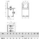 Adjustable wall support bracket