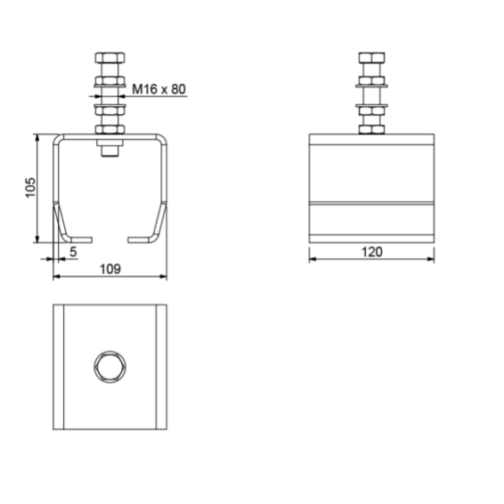 Adjustable guide support - DC 90