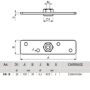 Support plate - DM 12