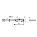 Cable clamp 4-6mm AISI 304