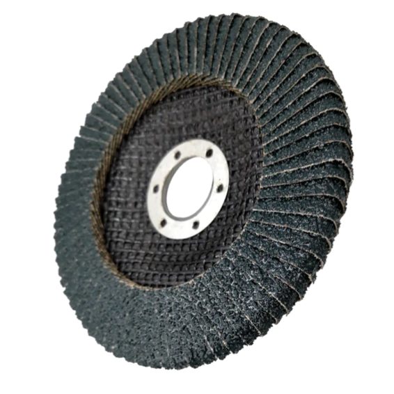 Flap disc with double-sided abrasive for corners 80, 125x22mm (metal + inox)