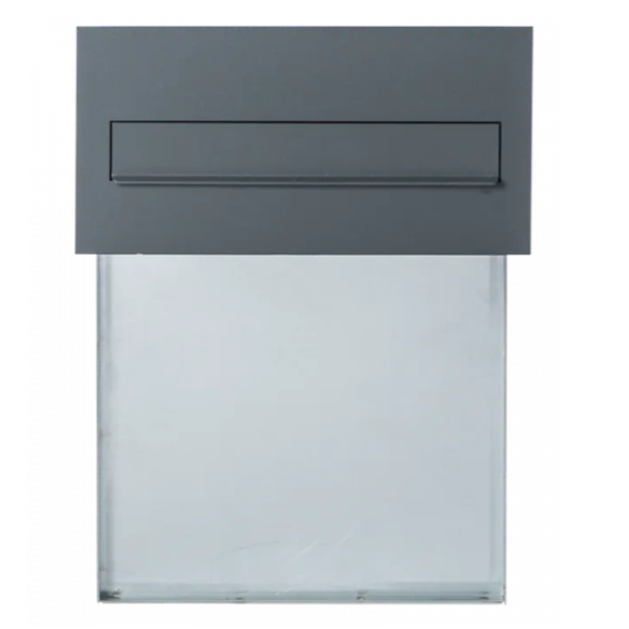 Mailbox with drawer PM PN 620, anthracite