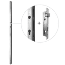 Post 40x40 H1500mm, with lock (H220/90mm)