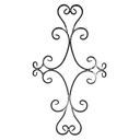 [K13.015] Rozete 16x8 mm H800 x L450 mm
