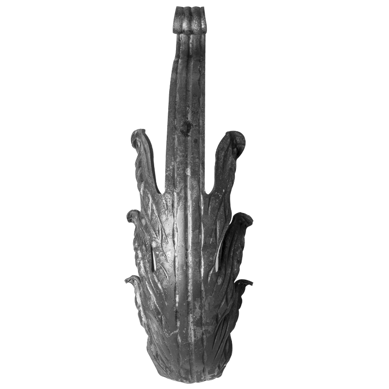 Dekoratīvā lapiņa 4 mm H350 x L110 mm