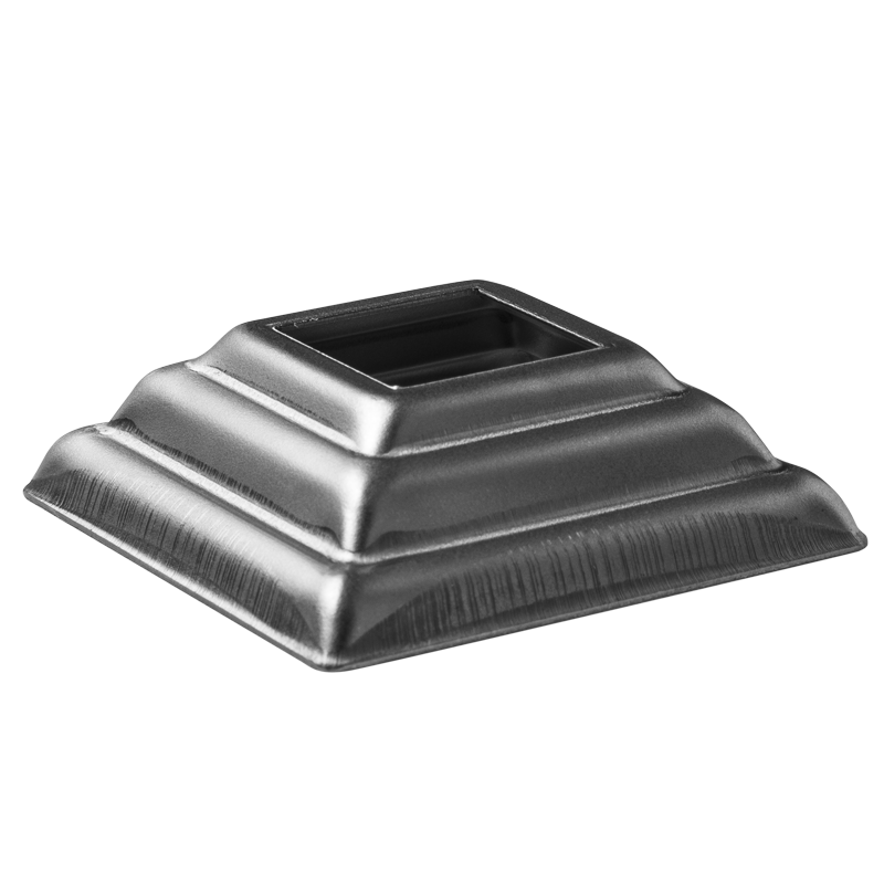 Nosegplāksne 20x20mm, H18mm, L57xL57mm