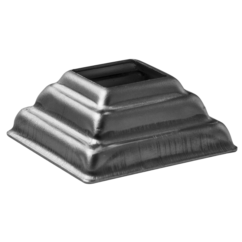 Nosegplāksne 16x16mm, H19mm, L44xL44mm