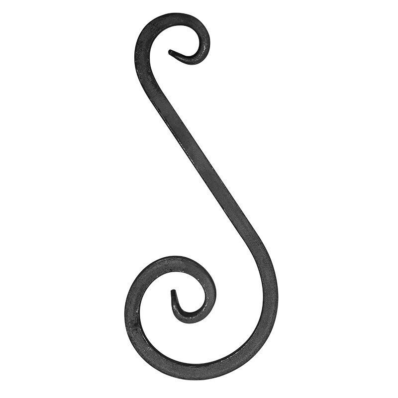 S formas Velmējums 12x12 mm H 290 x L120 mm