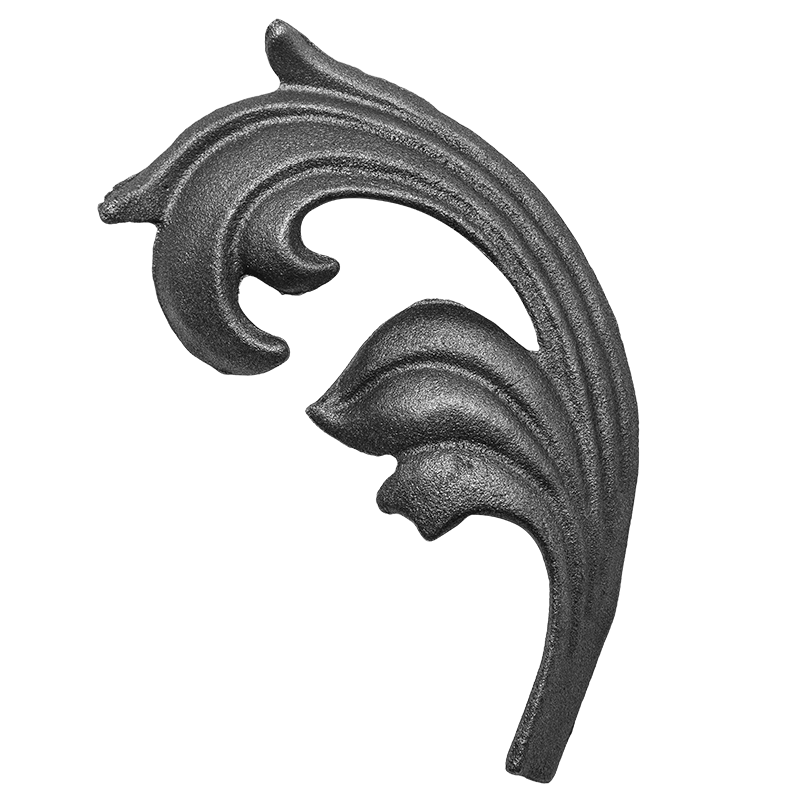  Dekoratīvā Lapiņa ( kreisā ) 4 mm H140 x L65 mm 