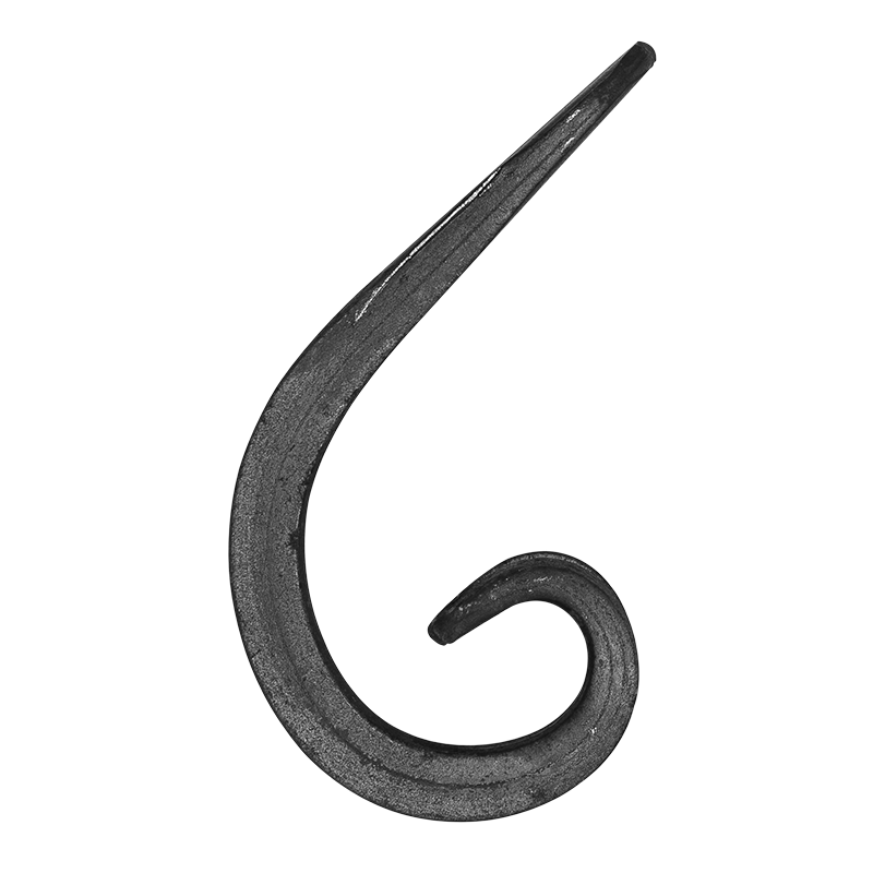 Кованый элемент - C.  12x12 mm H125 x L65 mm