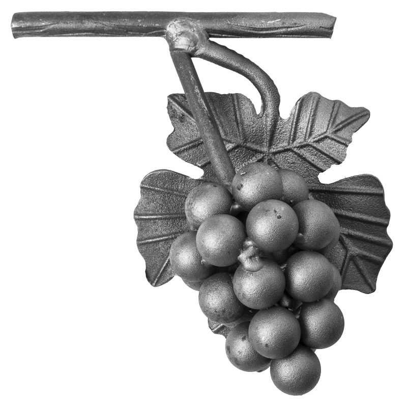 Forged grape H200 x L130 mm