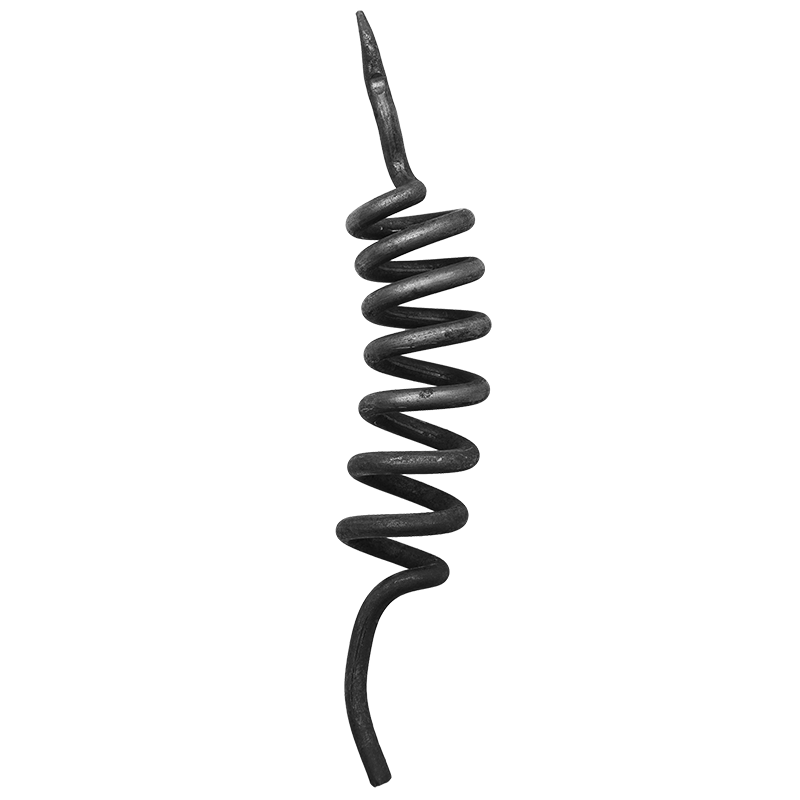 Forged steel Grape spiral H180 x L 28 mm 5 mm