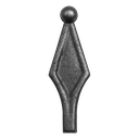[K40.151] Pīķis 12x12mm, H120 x L35 mm