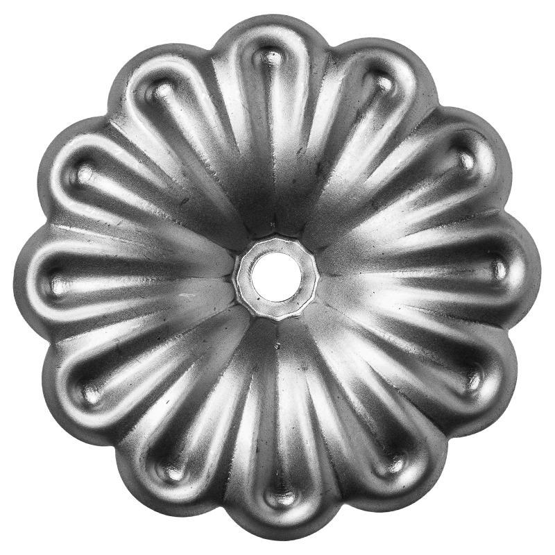 Decorative steel flower D68 12x0,8 mm