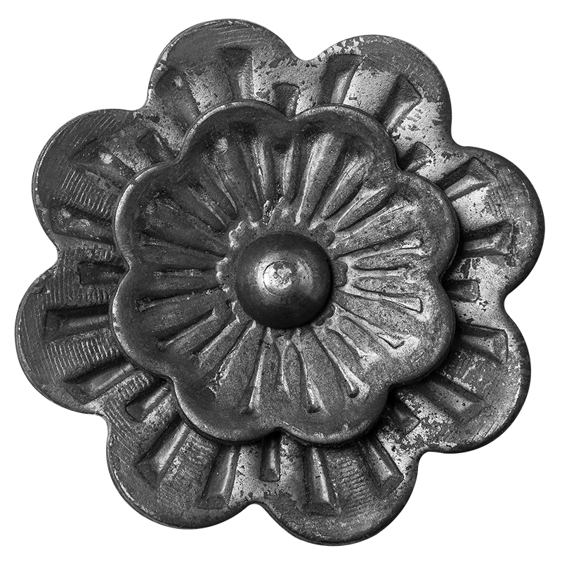 Decorative steel flower D95 3 mm