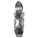 [K51.101] Dekoratīvā Lapiņa 2,5 mm H125 x L38 mm