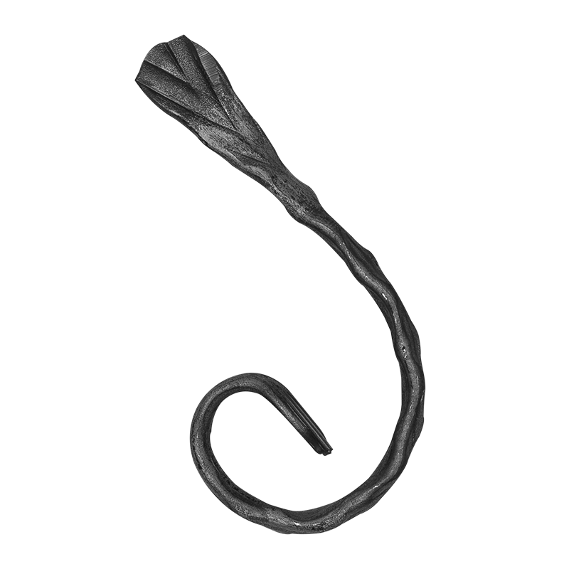 S formas Velmējums 12x6 mm H120 x L60 mm