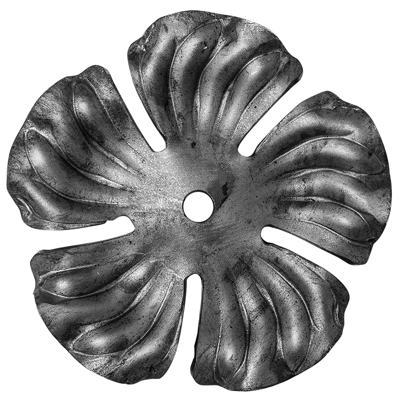 Decorative steel flower 2 mm D85 mm