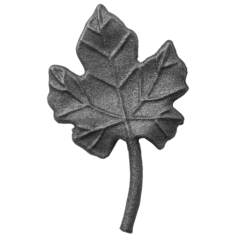 Decorative leaf 4 mm H125 x L75 mm