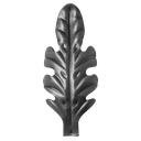 [K51.082] Dekoratīvā Lapiņa 2 mm H150 x L47 mm
