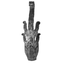 [K51.107] Dekoratīvā Lapiņa 4 mm H295 x L92 mm