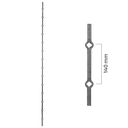 [K33.013] Taisnais statnis 14x14 mm L2000mm