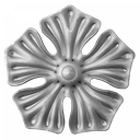 [K50.055] Dekoratīvā puķe D115mm 2 mm