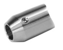 [i02.5030.4BS] Šķērstieņa turētājs d12, AISI 304 Satin (for 42,4 pipe)