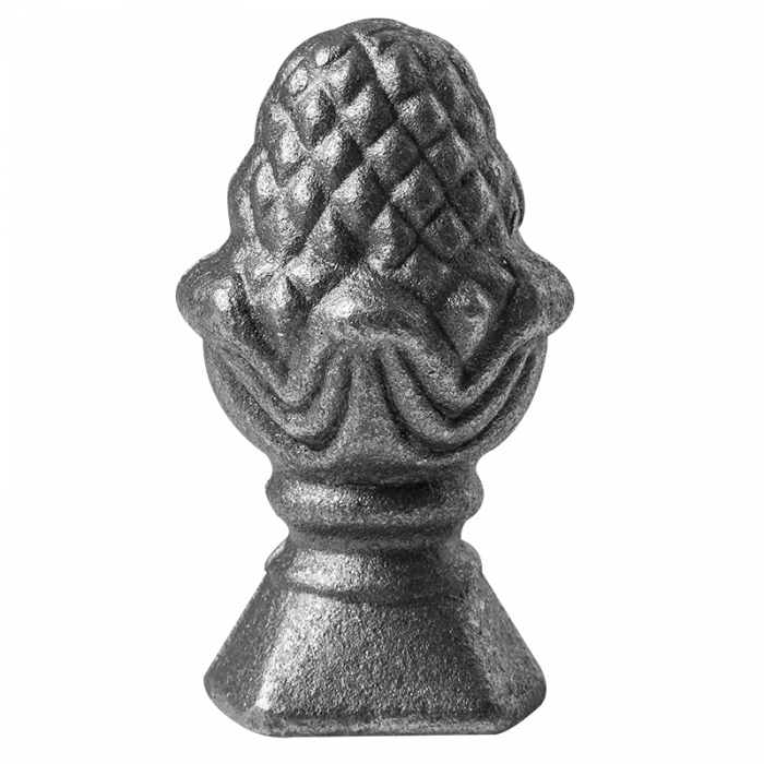 Forged steel cone 40x40 mm H85 mm