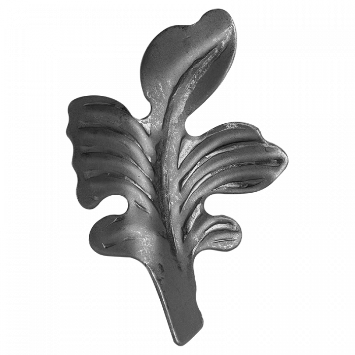 Dekoratīvā lapiņa ( kreisā ) 2 mm H110 x L75 mm 