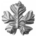 [K50.156] Dekoratīvā lapiņa 2 mm H150 x L150 mm