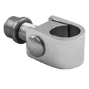 Adjustable "C" clamp hinge