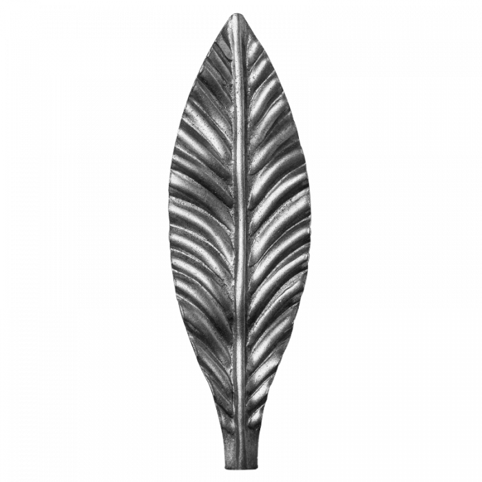 Dekoratīvā lapiņa 2,5 mm D130 x L40 mm