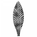 [K50.143] Dekoratīvā lapiņa 2,5 mm D130 x L40 mm