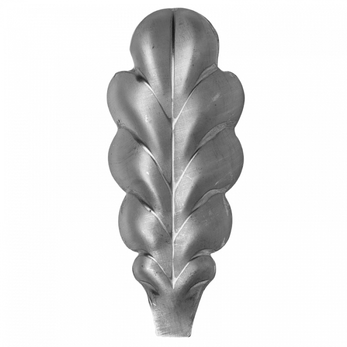 Dekoratīvā lapiņa 2 mm H108 x L45 mm