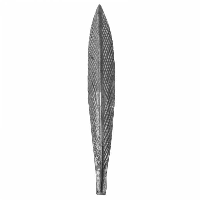Dekoratīvā lapiņa 2 mm H250 x L45 mm