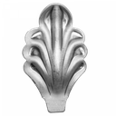 [K51.079] Dekoratīvā lapiņa  2 mm H88 x L48 mm