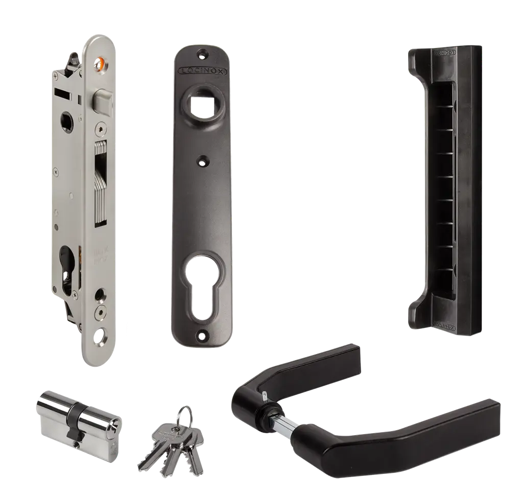 Slēdzeņu komplekts FORTYSET-40P-GP, slēdzenei FortyLock, LOCINOX