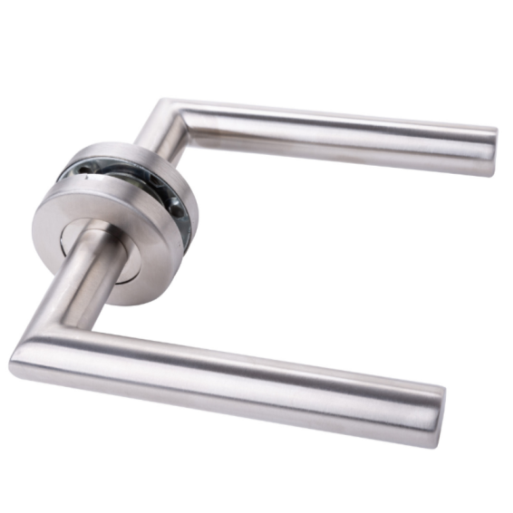 Door handle in stainless steel