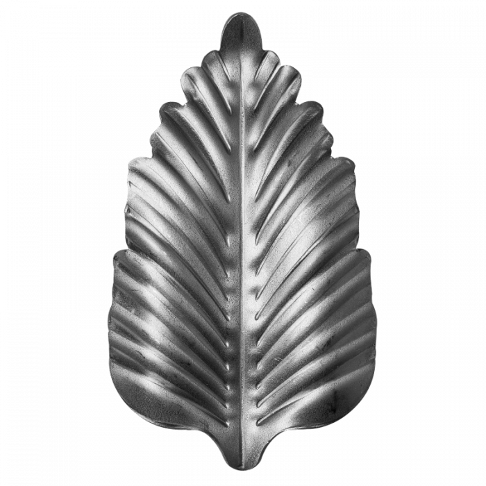 Dekoratīvā lapiņa 2 mm H115 x L70 mm