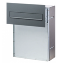 Mailbox with drawer PM PN 620, anthracite