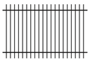 Metal fence link