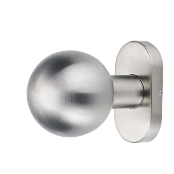 Round handle, stainless steel, movable