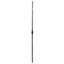 Forged steel baluster 12x12 mm H950 x L30 mm