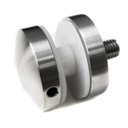Точечный стеклодержатель d40mm, M10, AISI 304 шлифованный (8-17.52mm)