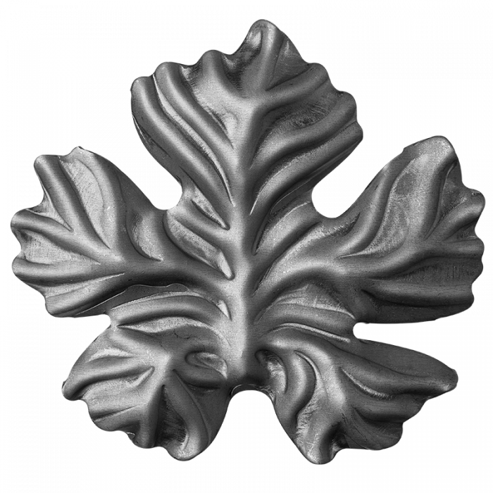 Dekoratīvā lapiņa 2 mm H125 x L115 mm