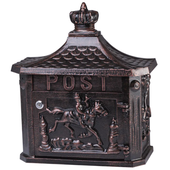 Pastkaste, vara krāsā 435x385x180mm (alumīnija)