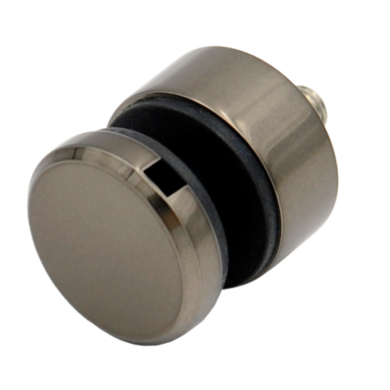 Stikla turētājs M8 D30mm, AISI 304 (6-12mm)