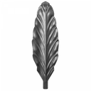 [K51.140] Dekoratīvā lapiņa 2 mm H260 x L75 mm